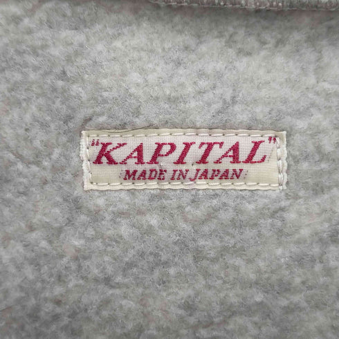 キャピタル KAPITAL リバースフリース BIGクルースウェット メンズ JPN:3