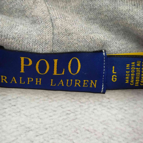 ポロラルフローレン POLO RALPH LAUREN ポニー刺繍プルオーバー パーカー メンズ LG