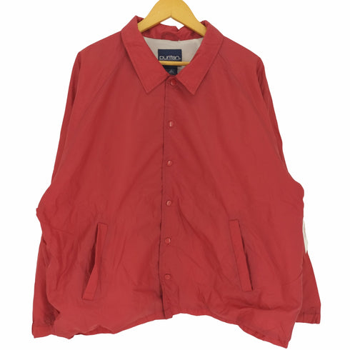 ピューリタン PURITAN 90S 裏地コットン オーバーサイズ コーチジャケット メンズ import:XL