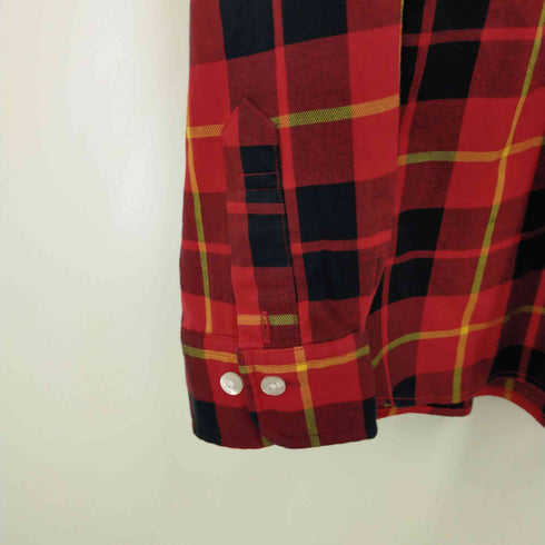 ブルックスブラザーズレッドフリース BROOKS BROTHERS REDFLEECE ボタンダウン ロングスリーブチェックシャツ メンズ import:S