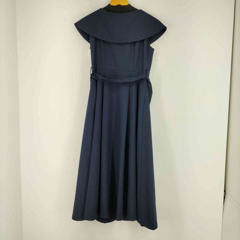 ナチュラルビューティーベーシック NATURAL BEAUTY BASIC 23SS ショールカラーフレアワンピース レディース JPN:M