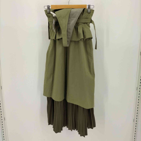スナイデル snidel 20SS 3way トレンチワンピース カーキ レディース JPN:0
