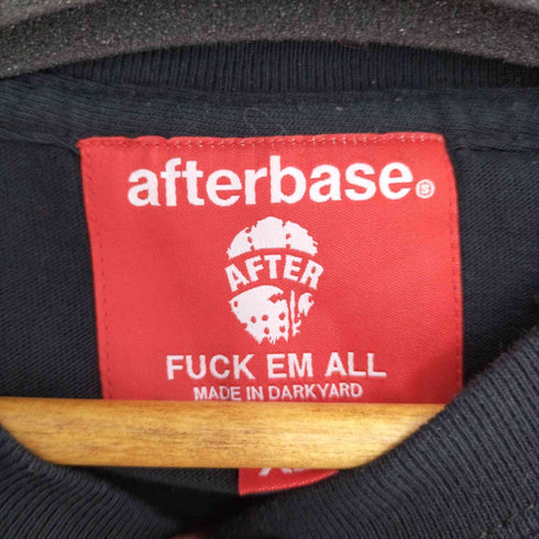 AFTERBASE FUCK EM ALL 両面プリント S/Sカットソー メンズ JPN:XL