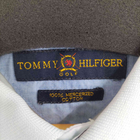 トミーヒルフィガーゴルフ TOMMY HILFIGER GOLF 90S ボーダー S/Sポロシャツ メンズ JPN:L