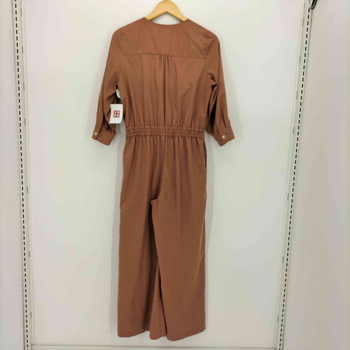 ユナイテッドアローズグリーンレーベルリラクシング UNITED ARROWS green label relaxing FM Vネック オールインワン レディース 38