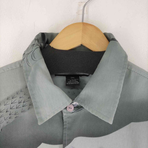 ヤゴ YAGO 龍転写プリント S/Sシャツ メンズ 2XL