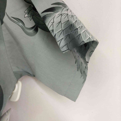 ヤゴ YAGO 龍転写プリント S/Sシャツ メンズ 2XL