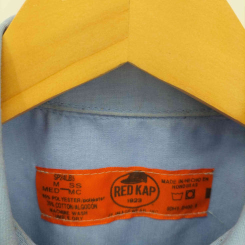 レッドキャップ RED CAP バックプリント S/S ワーク シャツ メンズ JPN:M