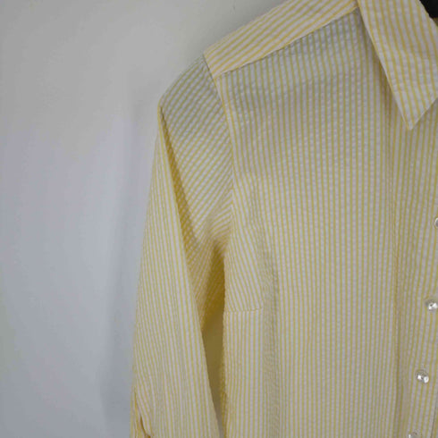 エルエルビーン L.L.Bean シアサッカー ストライプシャツ レディース JPN:M