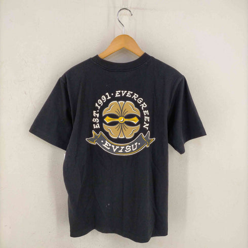 エヴィス EVISU Ribbon Seagull And Kamon Print Regular Fit T-Shirt メンズ JPN:M