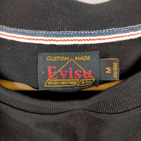エヴィス EVISU Ribbon Seagull And Kamon Print Regular Fit T-Shirt メンズ JPN:M