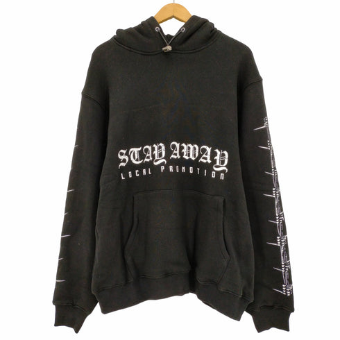 RELYK プリントパーカー メンズ import:M