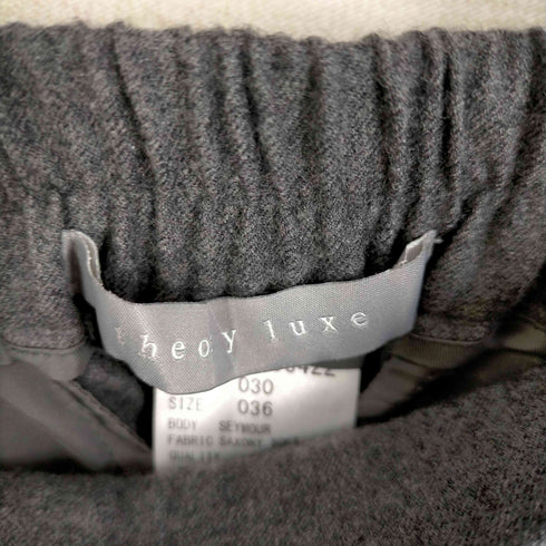 セオリーリュクス theory luxe ウールスラックス レディース 36