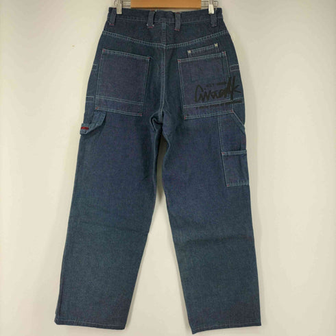 エアウォーク AIRWALK 90S B系 バックプリント ペインターデニムパンツ メンズ 76