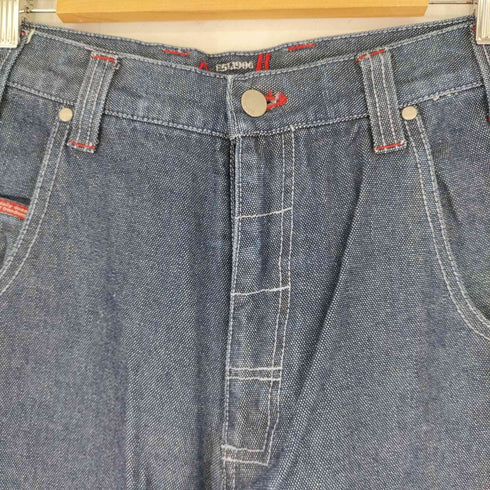 エアウォーク AIRWALK 90S B系 バックプリント ペインターデニムパンツ メンズ 76