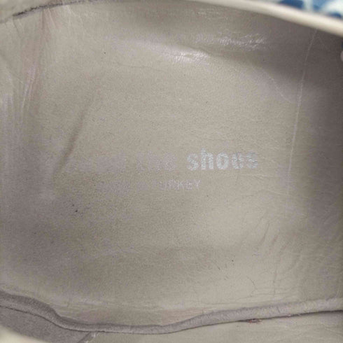 アラウンドザシューズ around the shoes クロコエナメル ローカットスニーカー メンズ JPN:42