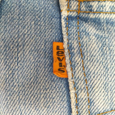 リーバイス Levis 90S ボタン裏J02 オレンジタブ フレアデニム レディース