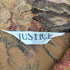 JUSTICE 片フラップ 花柄 シャツ レディース