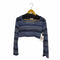 メンロー Menlo クロップドカットソー 編み レディース ONE SIZE