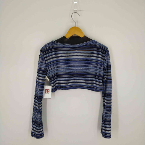 メンロー Menlo クロップドカットソー 編み レディース ONE SIZE