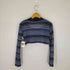 メンロー Menlo クロップドカットソー 編み レディース ONE SIZE