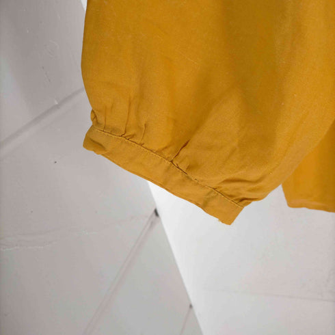 フレンチパヴェ FRENCH PAVE サンフラワー刺繍 Vネックブラウス レディース