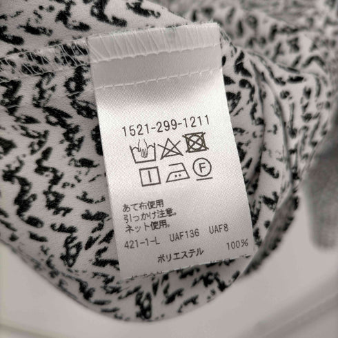 ユナイテッドアローズ UNITED ARROWS プリント ボウタイブラウス レディース