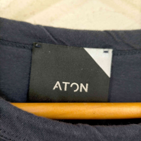 エイトン ATON フレスカレイヤードクルーネック メンズ 06