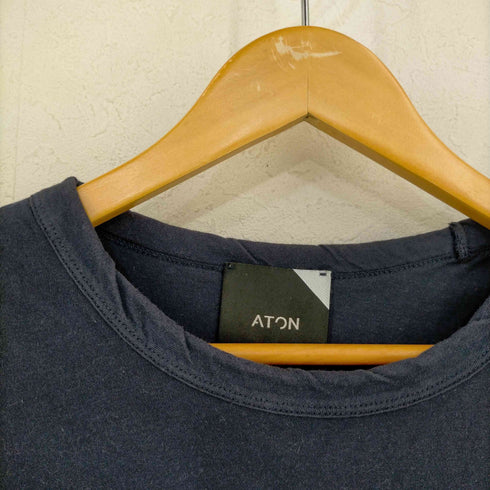 エイトン ATON フレスカレイヤードクルーネック メンズ 06
