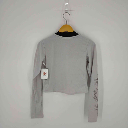 クロップドカットソー Y2K レディース ONE SIZE