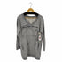 ディーゼル DIESEL Vネックスウェットワンピース チュニック レディース import:S