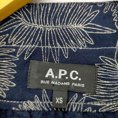 アーペーセー A.P.C. 総柄シャツブラウス レディース import:XS
