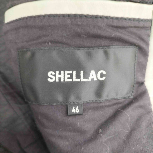 シェラック SHELLAC 牛革 シングルライダースジャケット メンズ JPN:46