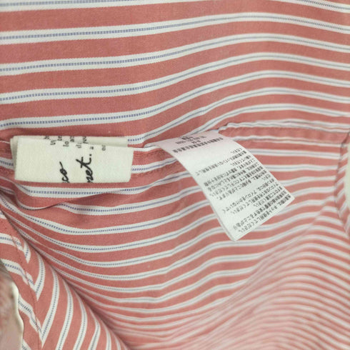 チャコ クローゼット Chaco closet 23SS ボリュームスリーブオーバーサイズアソートレギュラーカラーシャツ レディース FREE