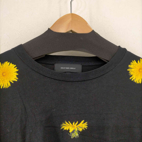 アーシュリーマークフーヴェル ASHLEY MARC HOVELLE 18SS タンポポ プリントTシャツ メンズ import:XL