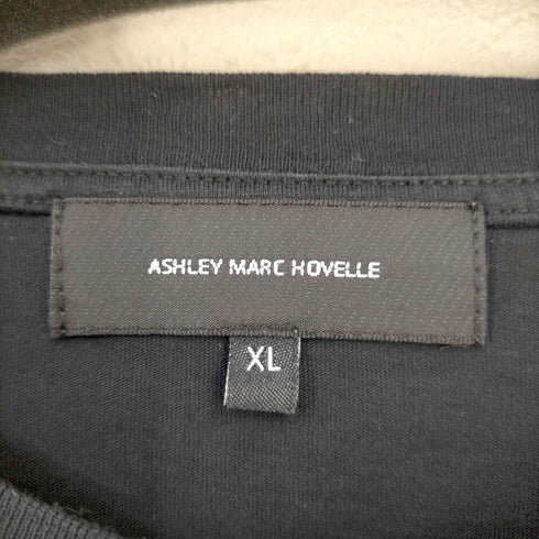 アーシュリーマークフーヴェル ASHLEY MARC HOVELLE 18SS タンポポ プリントTシャツ メンズ import:XL
