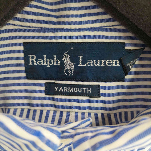 ラルフローレン RALPH LAUREN YARMOUTH スモールポニー刺繍 L/S ストライプシャツ メンズ 17-36