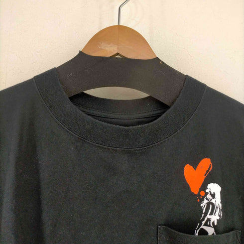 シェルテック SHELTECH 胸プリント ポケット Tシャツ メンズ JPN:XL