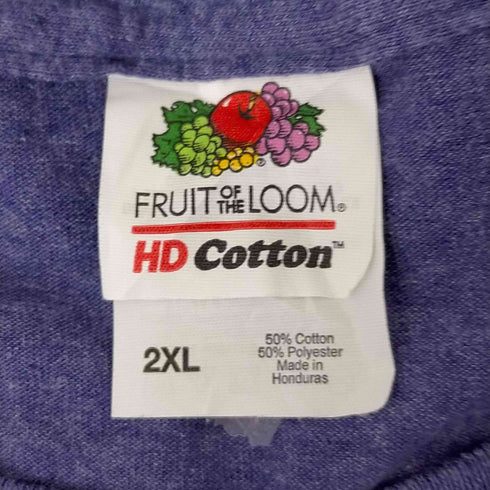 フルーツオブザルーム FRUIT OF THE LOOM 00s MADNESS プリントオーバーサイズTシャツ メンズ JPN:XXL