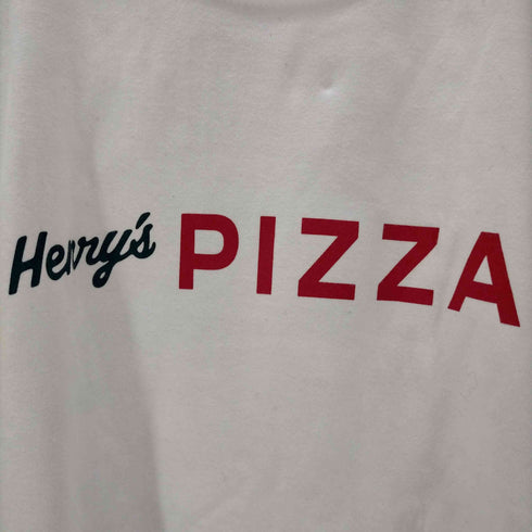 ガールズドントクライ Girls Don’t Cry Henry's PIZZA 両面プリントS/S TEE メンズ JPN:L
