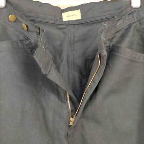 マチュアリー maturely Frayed Seam Satin Painter Pants メンズ JPN:XS