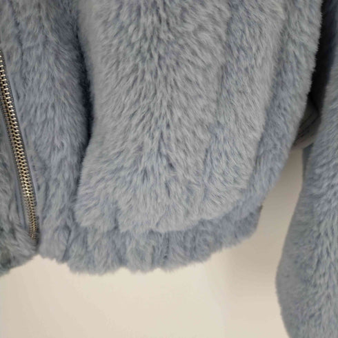 ベルシュカ BERSHKA クロップドファージャケット レディース import:XS