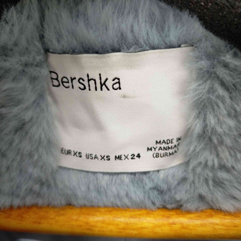 ベルシュカ BERSHKA クロップドファージャケット レディース import:XS