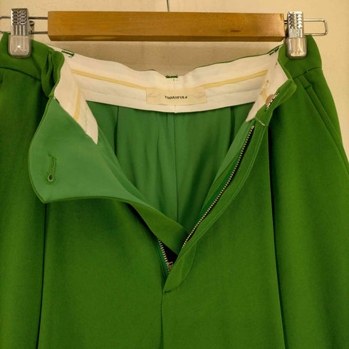 トゥデイフル TODAYFUL Georgette Rough Trousers ジョーゼットラフトラウザー レディース JPN:38