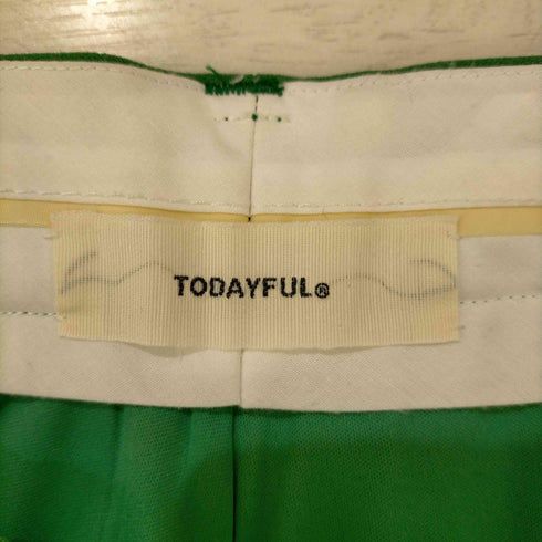 トゥデイフル TODAYFUL Georgette Rough Trousers ジョーゼットラフトラウザー レディース JPN:38