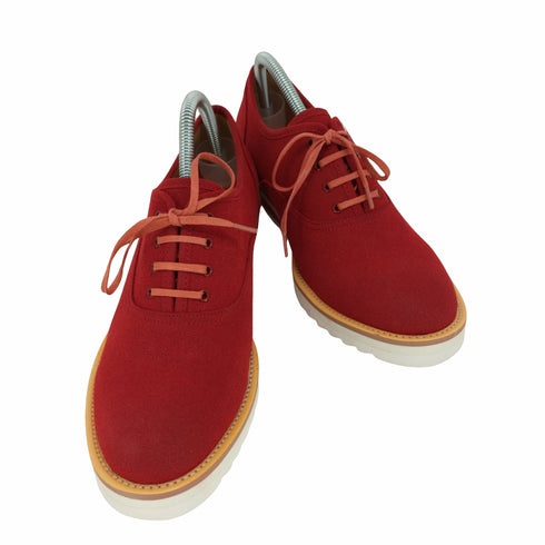 ユービック U by UBIQ FEMME CHAPTER AUTHENTIC SHOES シャークソール フェイク スウェード スニーカー メンズ JPN:27