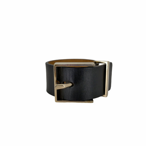 メゾンボアネ maison boinet ワイドレザーバングル レディース