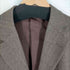 ポールスミスロンドン Paul Smith LONDON 3B パイピングレザー ヘリンボーン テーラードジャケット メンズ L