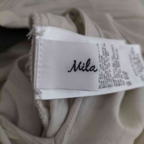 ミラオーウェン Mila Owen 20SS 7分袖ワンピース コットン レディース ONE SIZE