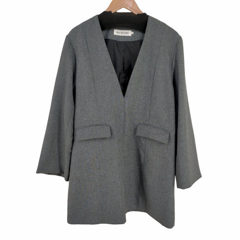 レイビームス Ray BEAMS Vネック ジャケット ディテール ワンピース レディース JPN:0